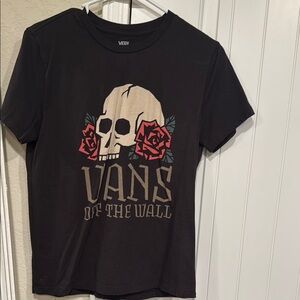 Vans Black Skull Graphic T-Shirt